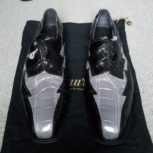 Genuine alligator shoes